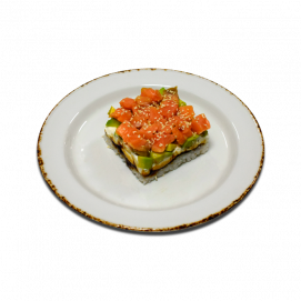 Суши салат с сёмгой
